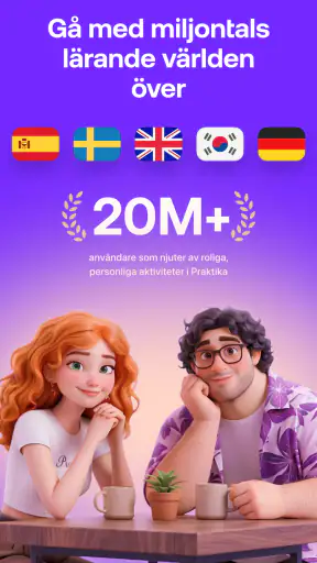 Praktika– AI-språklärare screenshot