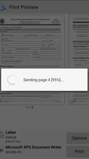 PrinterShare Mobile Print screenshot