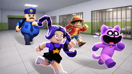 Prison Escape: 3D Obby Parkour screenshot