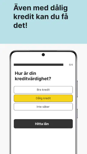 Privatlån utan krångel screenshot
