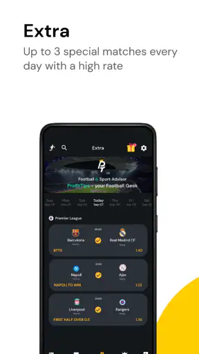 ProfitTips - Football Advisor screenshot