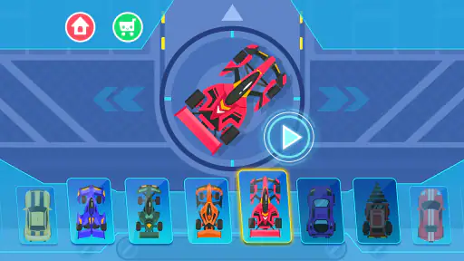 Programmering för barn Racing screenshot