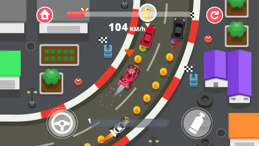 Programmering för barn Racing screenshot