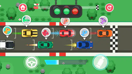 Programmering för barn Racing screenshot