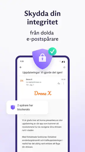 Proton Mail: Krypterad e-post screenshot