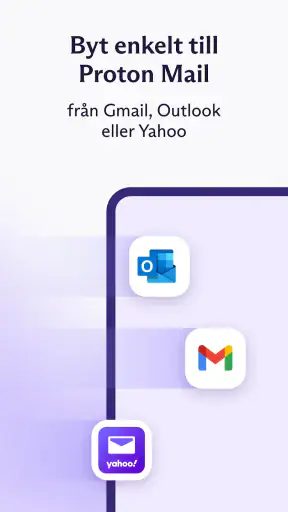 Proton Mail: Krypterad e-post screenshot