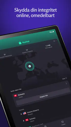 Proton VPN: Snabb och säker screenshot