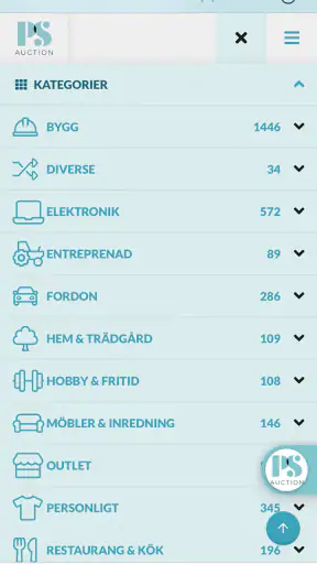 PS Auction screenshot