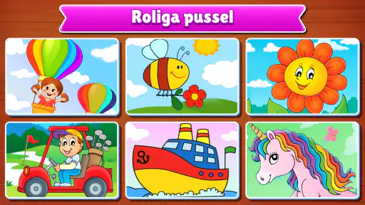 Pussel för barn: Barnspel screenshot