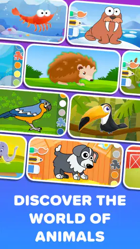 Puzzle Coloring Book for Kids screenshot
