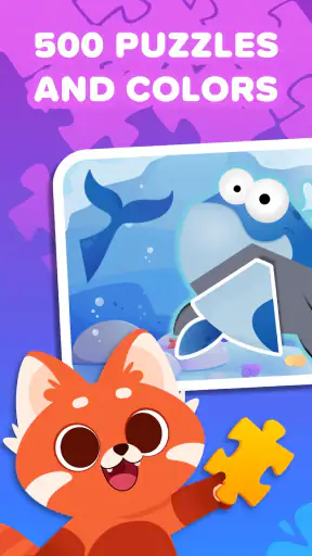 Puzzle Coloring Book for Kids screenshot