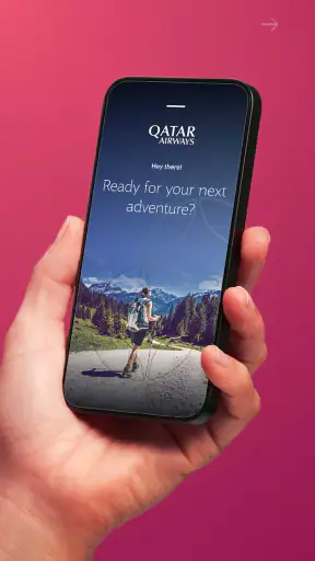 Qatar Airways screenshot