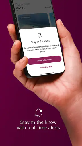 Qatar Airways screenshot
