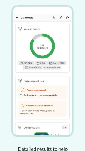 QCPR screenshot