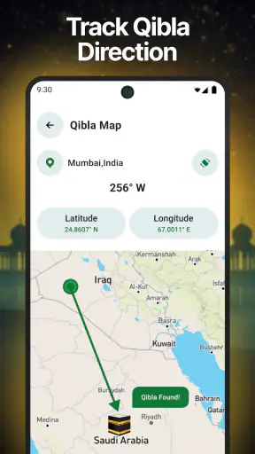 Qibla Compass: Mecca Finder screenshot