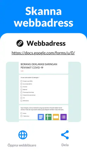 QR-Kod och Streckkodsläsare screenshot