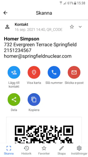 QR Kod Scanner screenshot