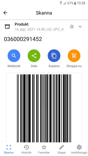QR Kod Scanner screenshot