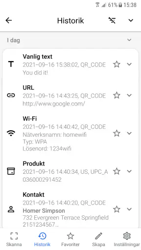 QR Kod Scanner screenshot
