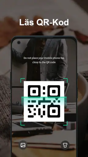 QR-skanner screenshot