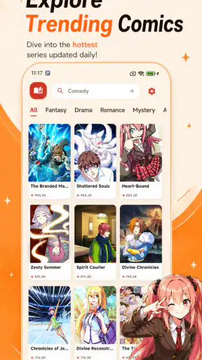 Qtoon screenshot