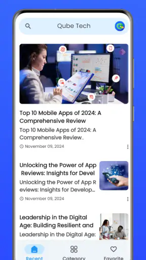Qube Tech screenshot