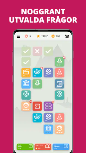 QuizzLand: quiz på svenska screenshot