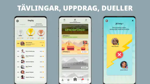 QuizzLand: quiz på svenska screenshot