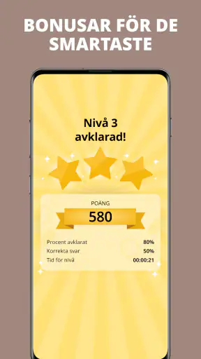 QuizzLand: quiz på svenska screenshot