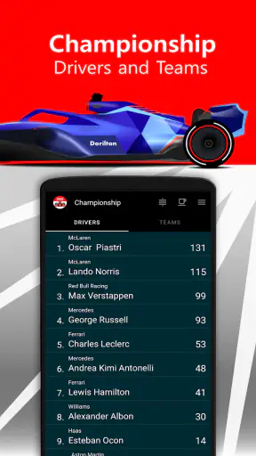 Racing Calendar 2026 + Ranking screenshot