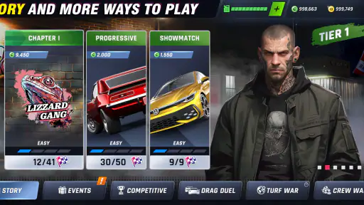 Racing Kingdom Car Drag Race screenshot
