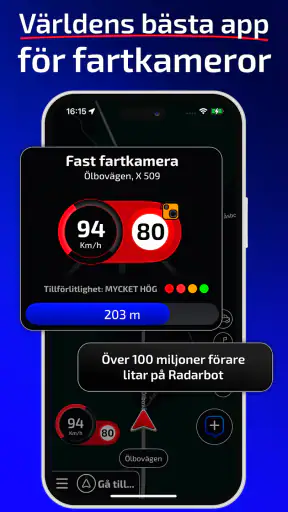 Radarbot: Fartkameradetektor screenshot
