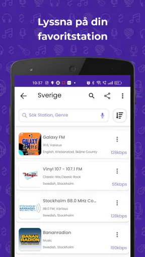 Radio FM screenshot