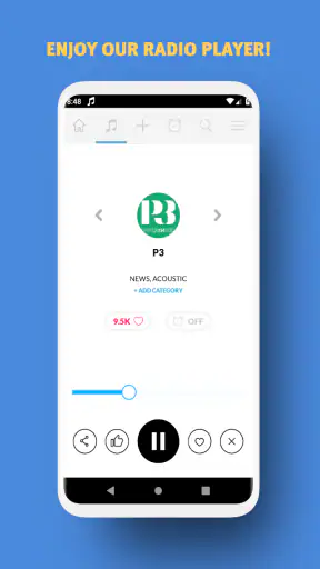 Radio Sverige FM online screenshot