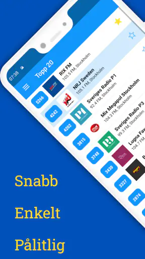 Radio Sverige FM: Online Radio screenshot