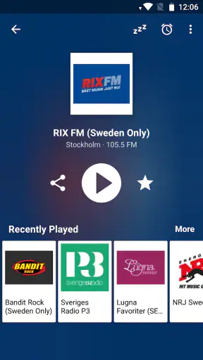 Radio Sverige: Radio Online FM screenshot