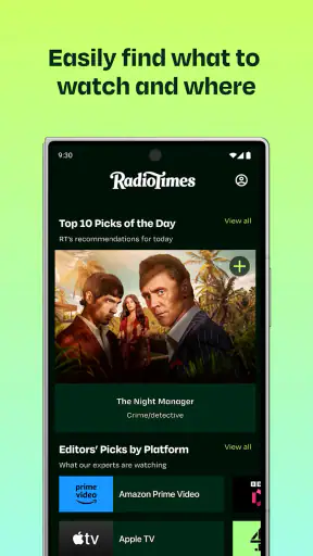 Radio Times - What to watch screenshot