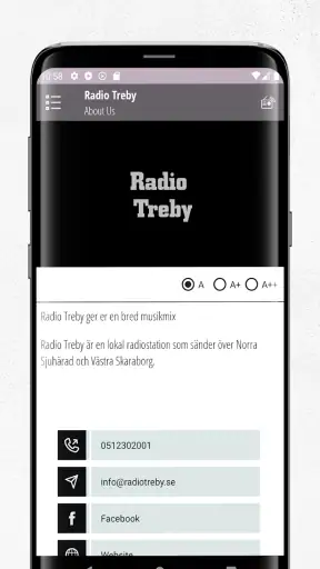 Radio Treby screenshot