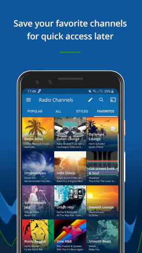 RadioTunes: Hits, Jazz, 80s screenshot