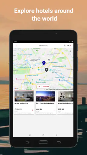 Radisson Hotels: bokningar screenshot