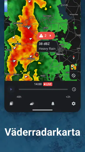 Rain Viewer: Väderradar screenshot