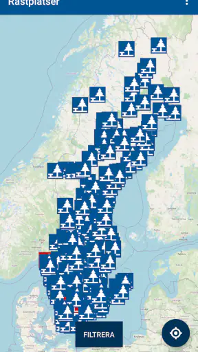 Rastplatser Sverige screenshot