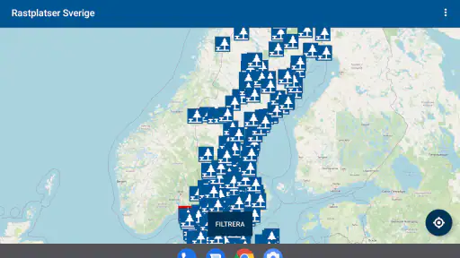 Rastplatser Sverige screenshot