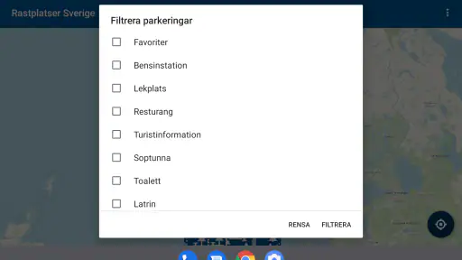 Rastplatser Sverige screenshot