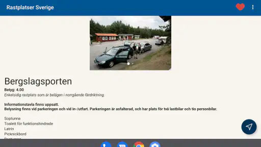 Rastplatser Sverige screenshot