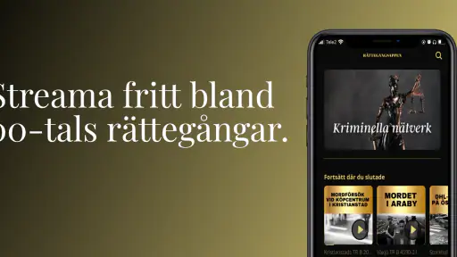 Rättegångsappen screenshot