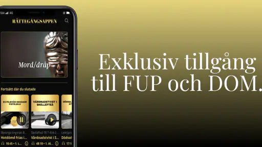 Rättegångsappen screenshot