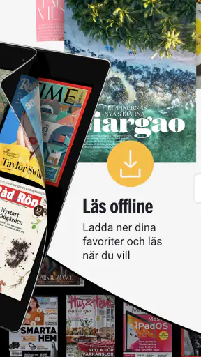 Readly Magasin & Dagstidningar screenshot