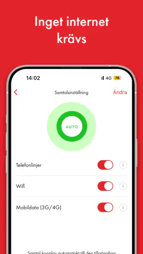 Rebtel: Ring och fyll på data screenshot