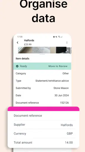 Receipt Tracker App - Dext screenshot